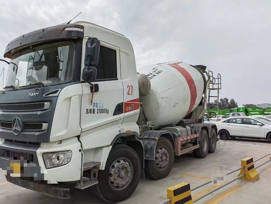 SANY 12 Cubic Używana betonomieszarka montowana na ciężarówce SY412C-8S z silnikiem Hino