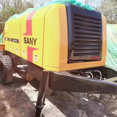 2018 używana ciężarówka z pompą do betonu HBT50C 40m3/H 6051X2068X2215mm