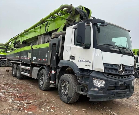 2021 Zoomlion 62M używany ciężarówka betonowa z podwoziem BENZ