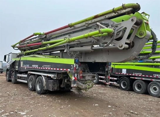 2021 Zoomlion 62M używany ciężarówka betonowa z podwoziem BENZ